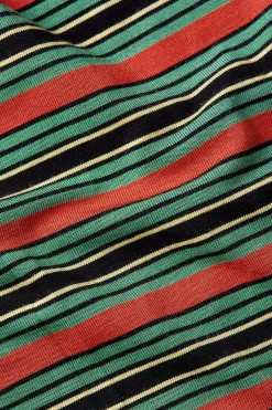 King Louie Jurken|Abigail Dress Castillo Stripe Black