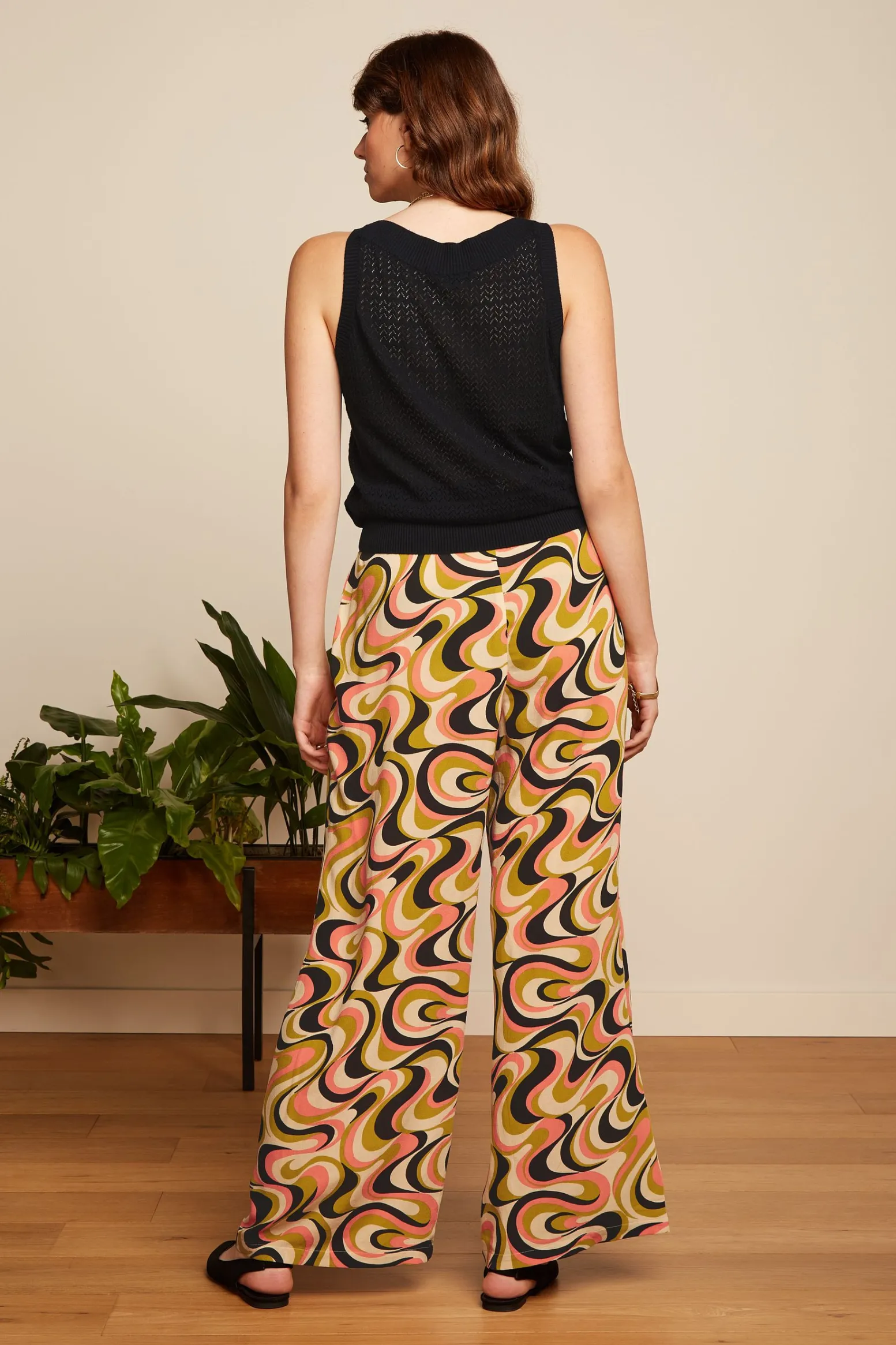King Louie Broeken|Adeline Pants Manic Spring Yellow