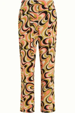 King Louie Broeken|Adeline Pants Manic Spring Yellow