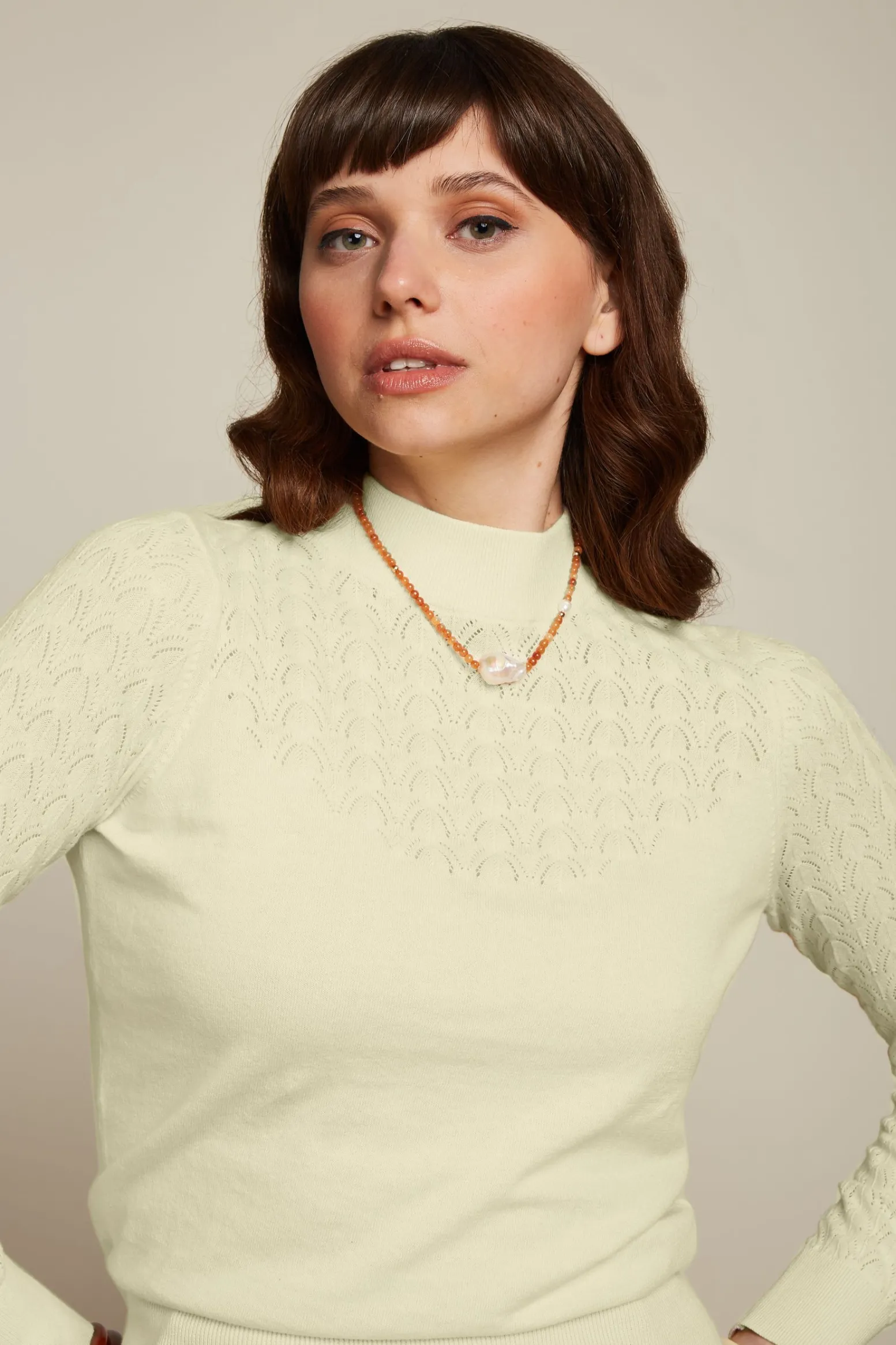 King Louie Tops & Shirts|Agnes Top Club Cream