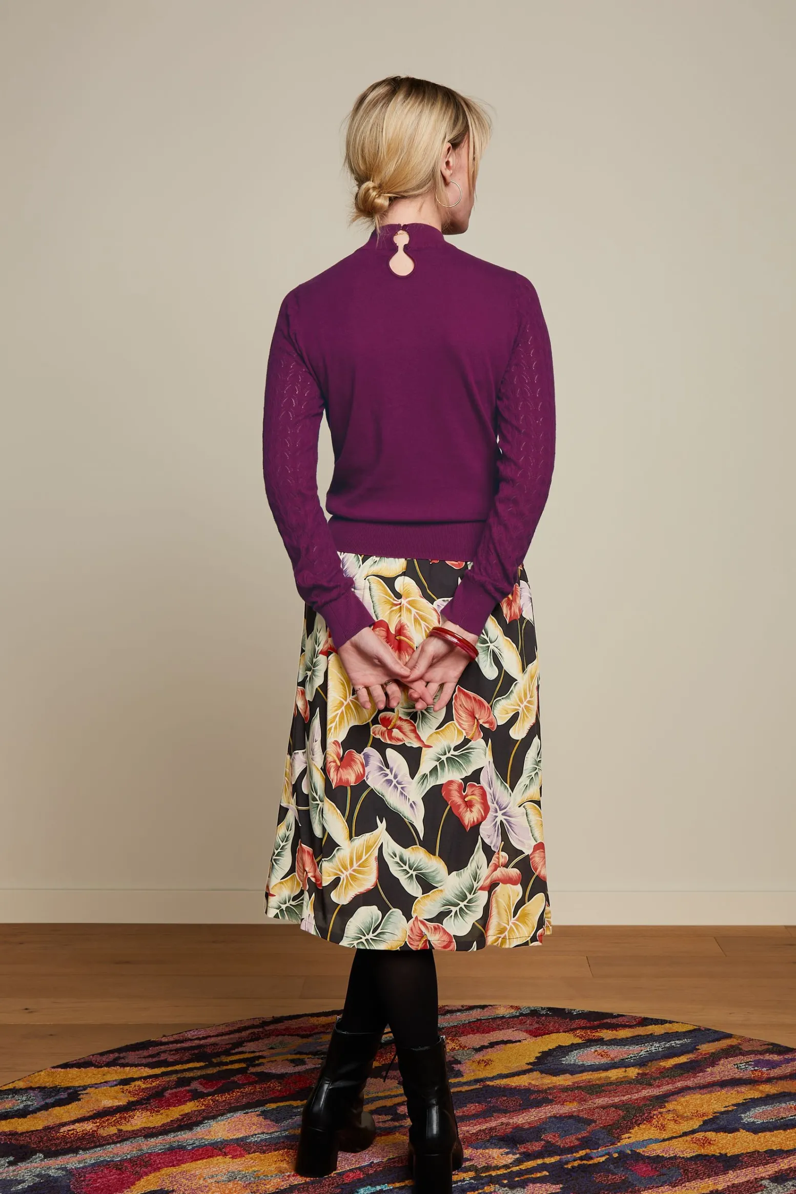 King Louie Tops & Shirts|Agnes Top Club Caspia Purple
