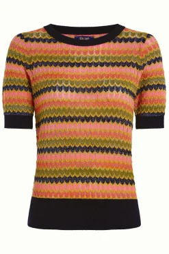 King Louie Tops & Shirts|Agnes Top Magic Black