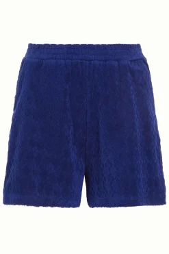 King Louie Broeken|Alexis Shorts Wilma Terry Dazzling Blue