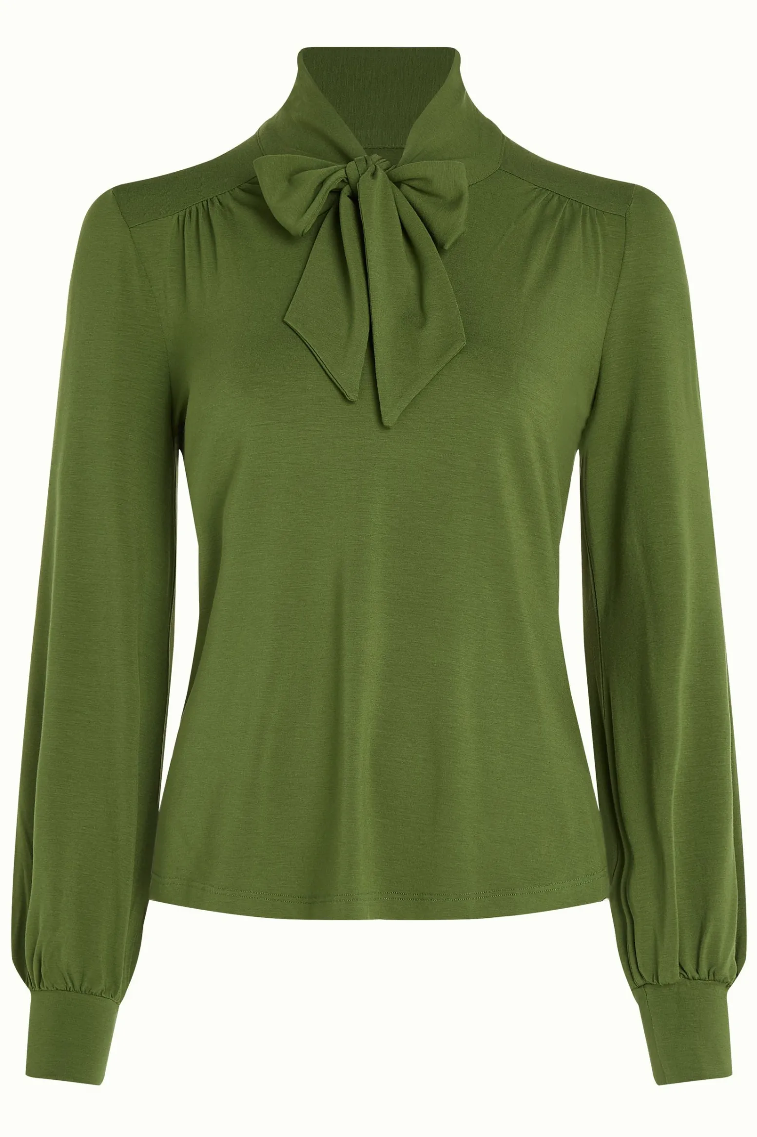 King Louie Tops & Shirts|Amalia Top Ecovero Light Olive Green