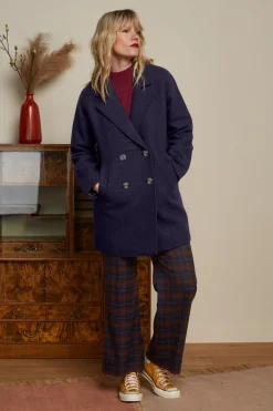 King Louie Jassen & Blazers|Amelie Coat Kennedy Ink Blue
