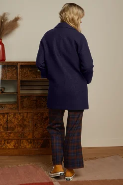King Louie Jassen & Blazers|Amelie Coat Kennedy Ink Blue