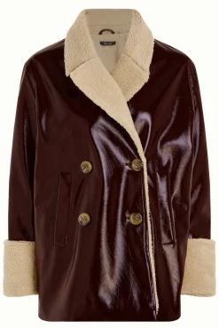 King Louie Jassen & Blazers|Amelie Coat Outshine Bordeaux Red