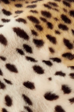 King Louie Jassen & Blazers|Anais Coat Cheetah Fur Ivory