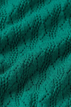 King Louie Tops & Shirts|Ann Top Loop Ajour Eden Green