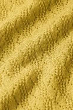 King Louie Tops & Shirts|Ann Top Loop Ajour Tuscan Yellow