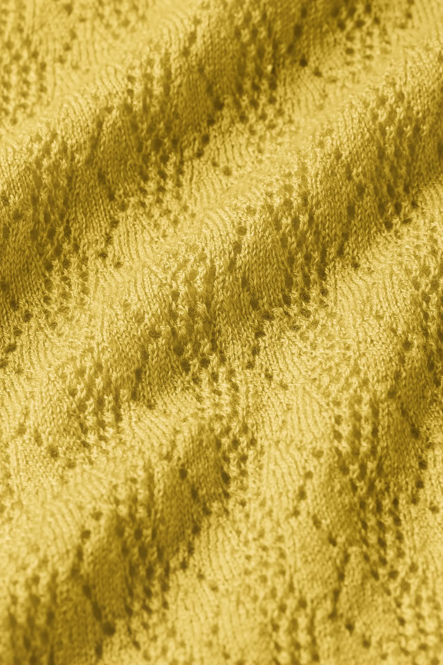 King Louie Tops & Shirts|Ann Top Loop Ajour Tuscan Yellow
