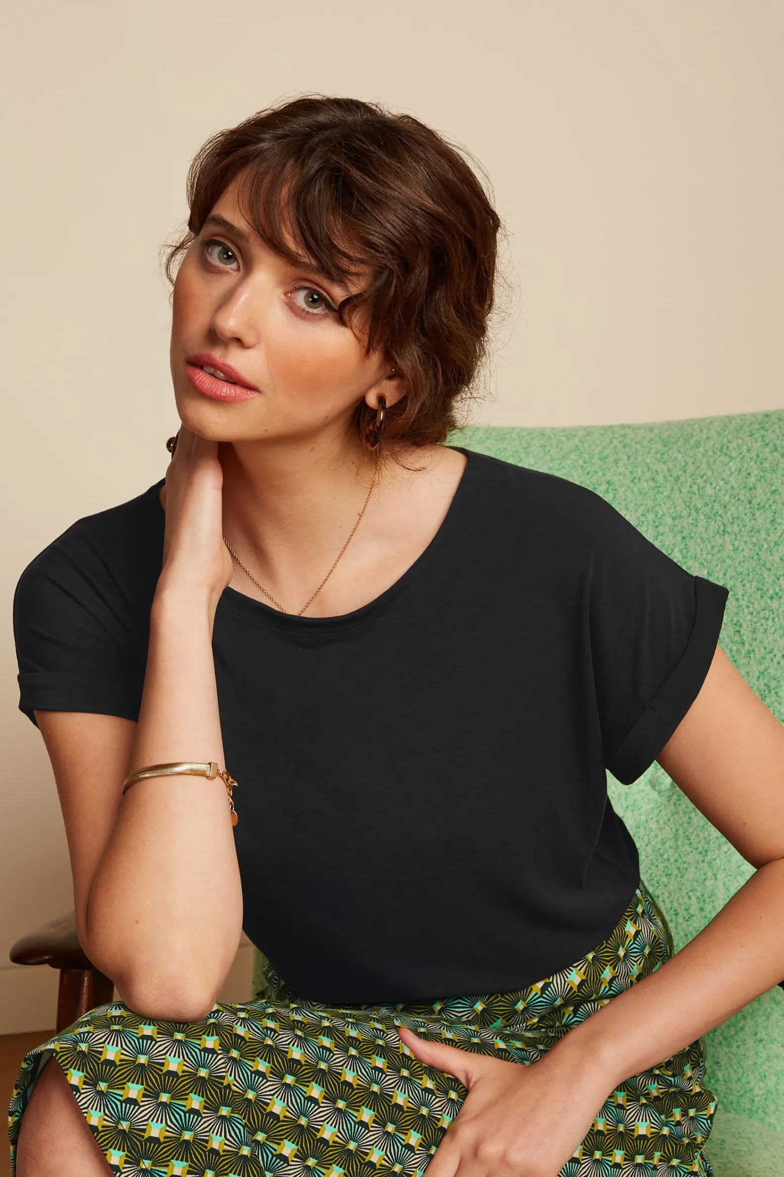 King Louie Tops & Shirts|Aria Top Caprice Black