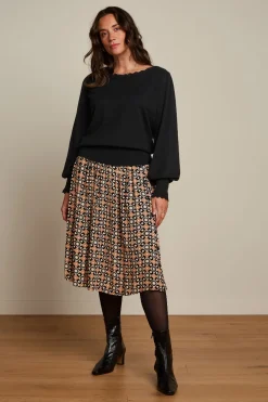 King Louie Rokken|Arianna Pleat Skirt Ozzy Marzipan