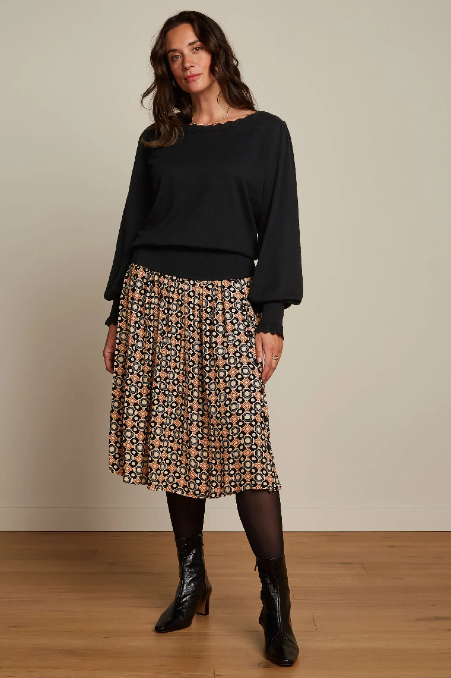 King Louie Tops & Shirts|Audrey Bell Top Club Black
