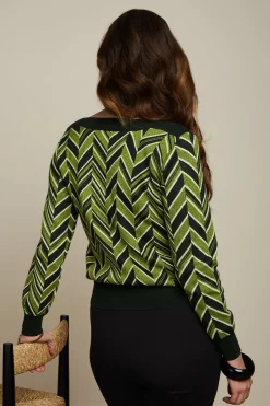 King Louie Truien|Audrey Top Hollis Posey Green