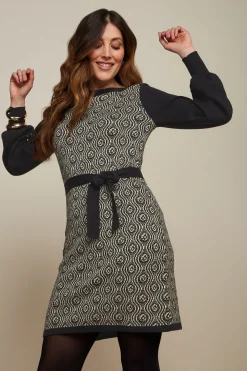 King Louie Jurken|Audrey Tunic Dress Maurice Black