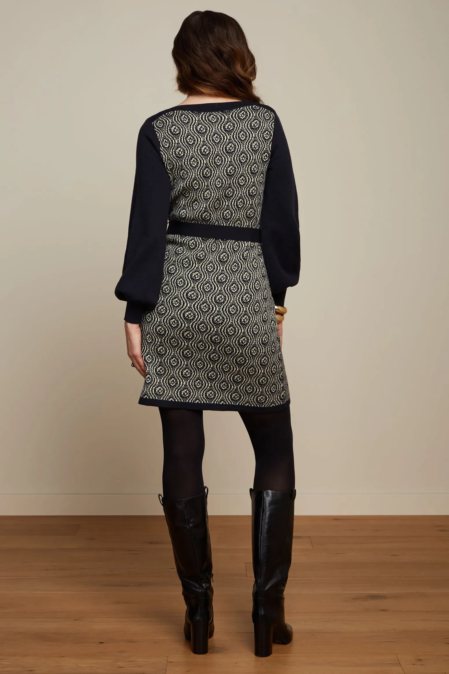King Louie Jurken|Audrey Tunic Dress Maurice Black
