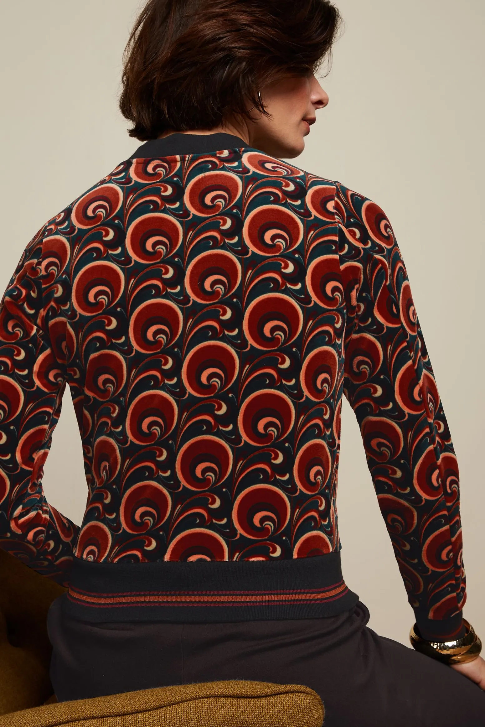 King Louie Jassen & Blazers|Bessie Jacket Patchouli Pine Green