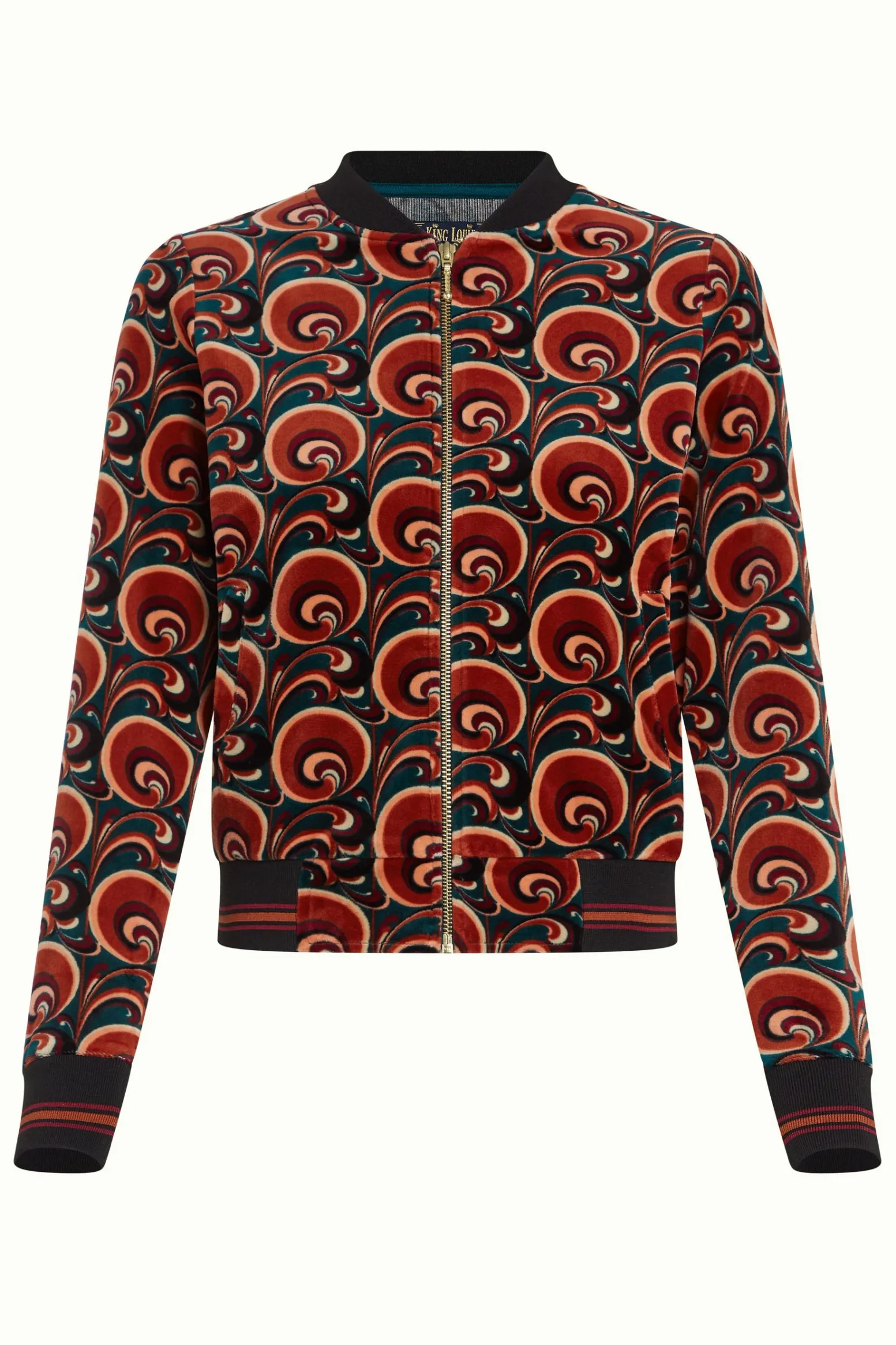 King Louie Jassen & Blazers|Bessie Jacket Patchouli Pine Green