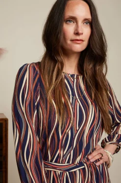 King Louie Jurken|Betty Dress Merrill Blue