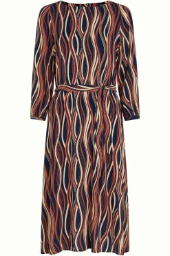 King Louie Jurken|Betty Dress Merrill Blue