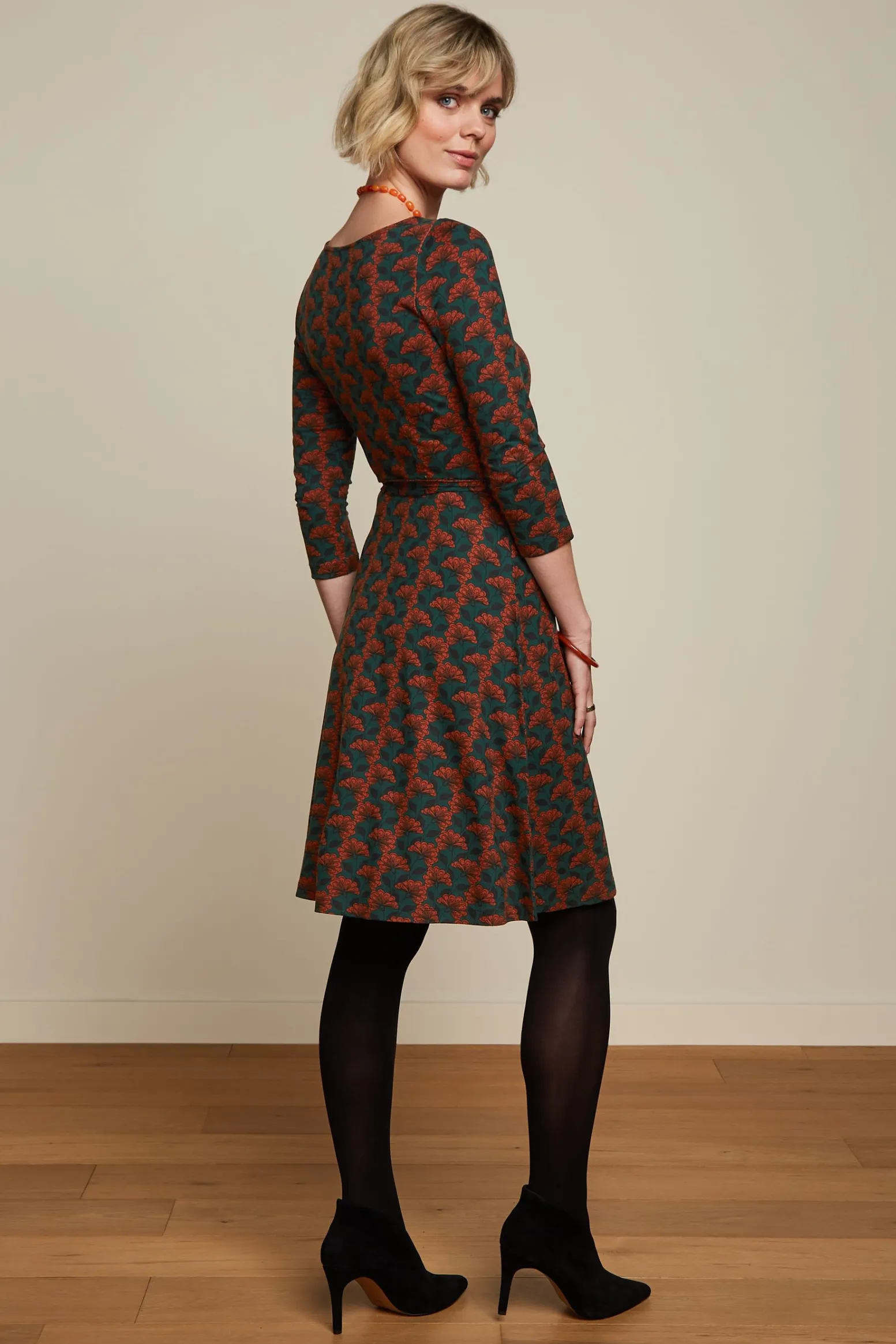 King Louie Jurken|Betty Dress Noushh Pine Green