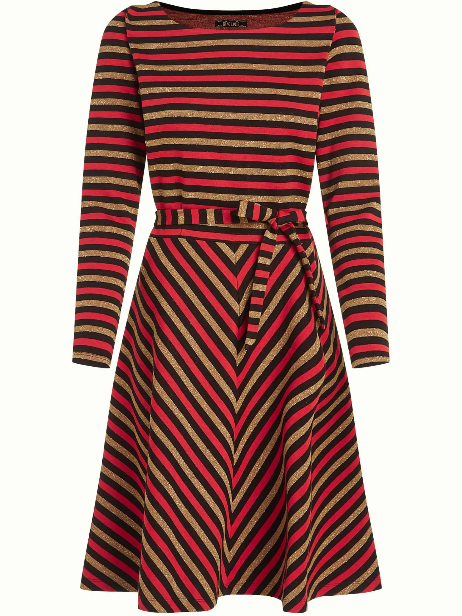 King Louie Jurken|Betty Dress Spritz Spicy Orange
