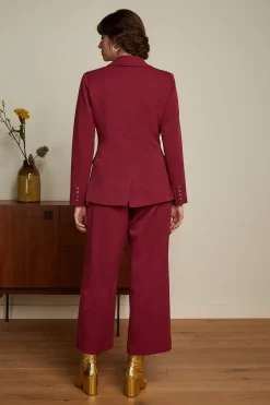 King Louie Jassen & Blazers|Bianca Blazer Broadway Cabernet Red
