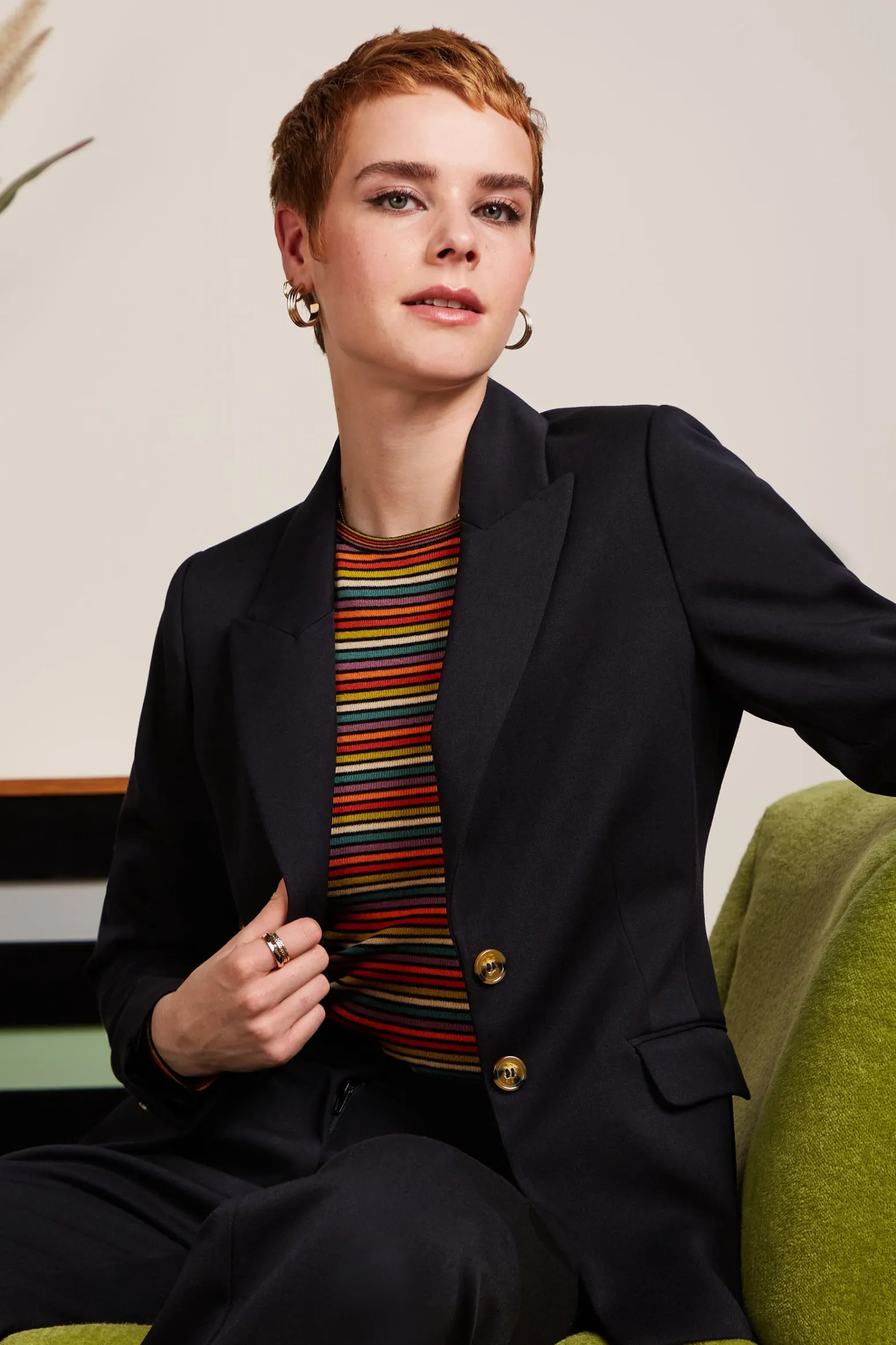 King Louie Jassen & Blazers|Bianca Blazer Broadway Black