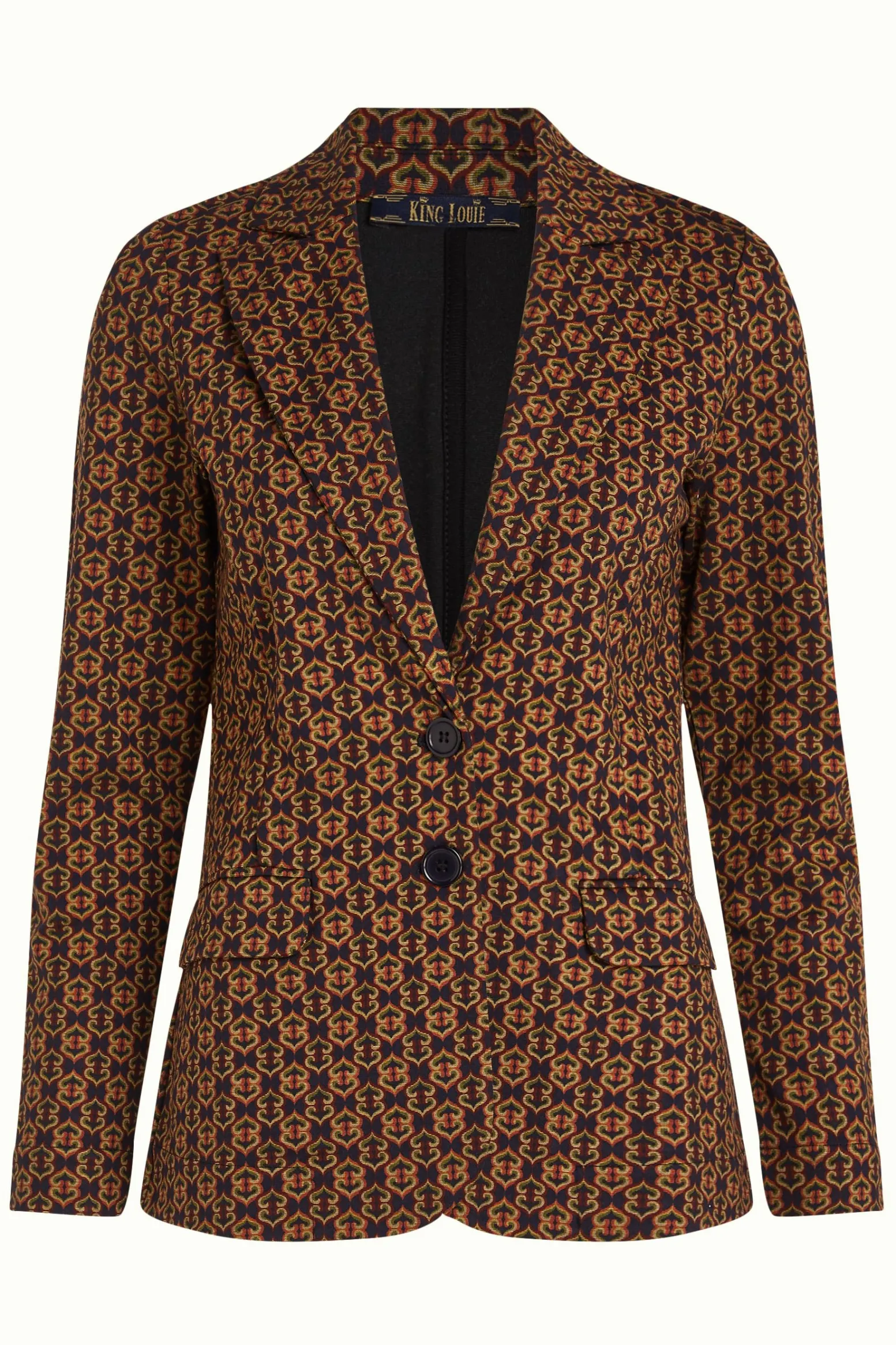 King Louie Jassen & Blazers|Bianca Blazer Ripley Evening Blue
