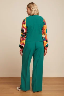 King Louie Tops & Shirts|Bianca Gilet Simonet Ponderosa Green