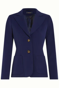King Louie Jassen & Blazers|Bibi Blazer Broadway Ink Blue