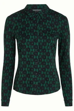 King Louie Blouses|Blouse Marvin Para Green