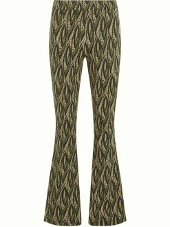King Louie Broeken|Border Flared Pants Victory Blue