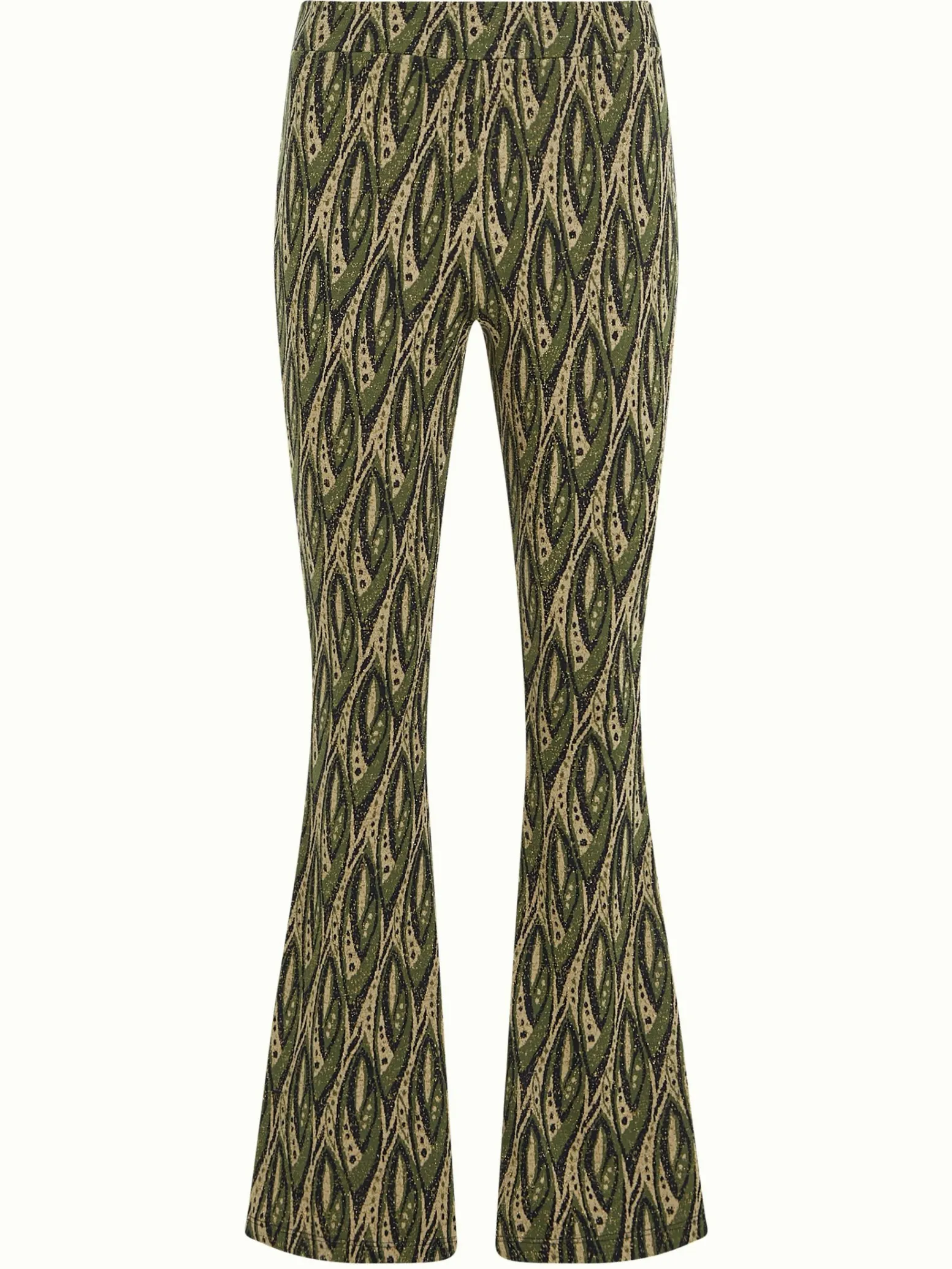 King Louie Broeken|Border Flared Pants Victory Blue