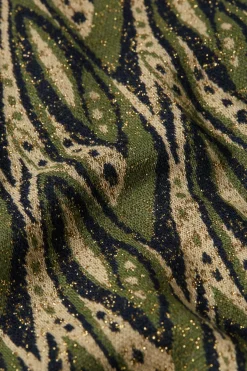 King Louie Broeken|Border Flared Pants Victory Blue