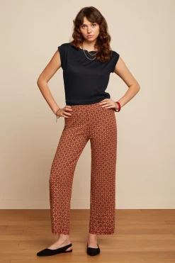 King Louie Broeken|Border Pants Miro Jalapeno Red