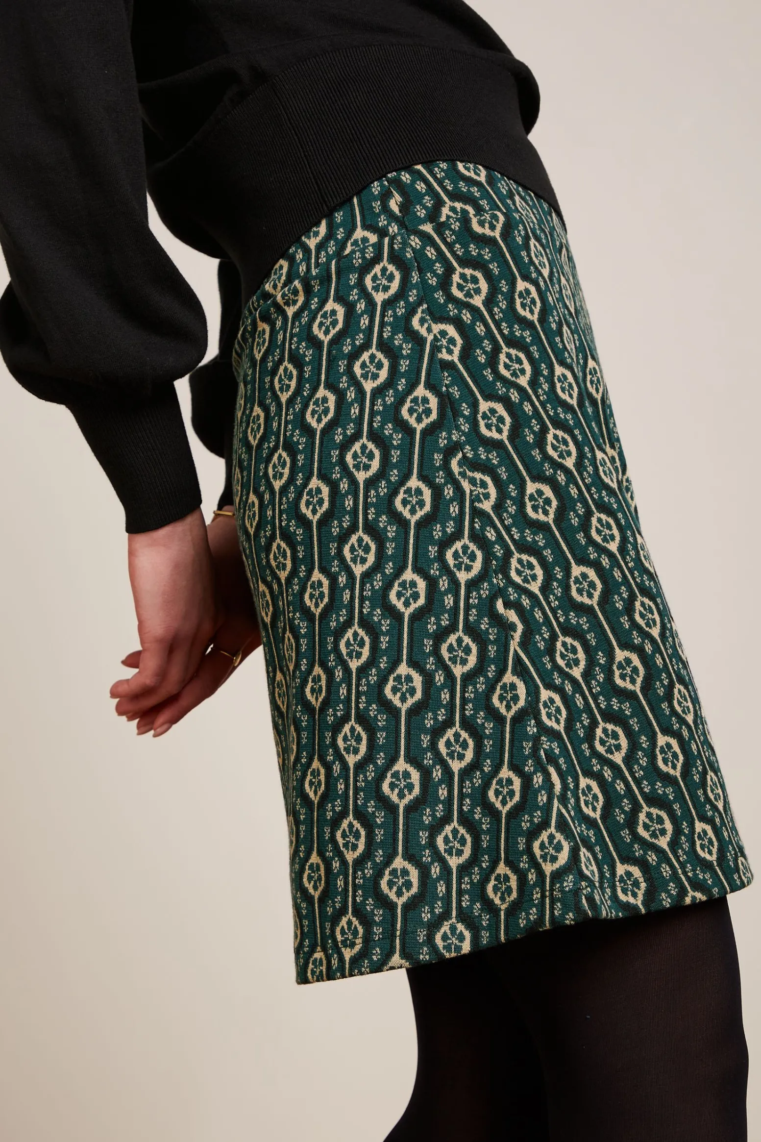 King Louie Rokken|Border Skirt Carnaby Urban Green