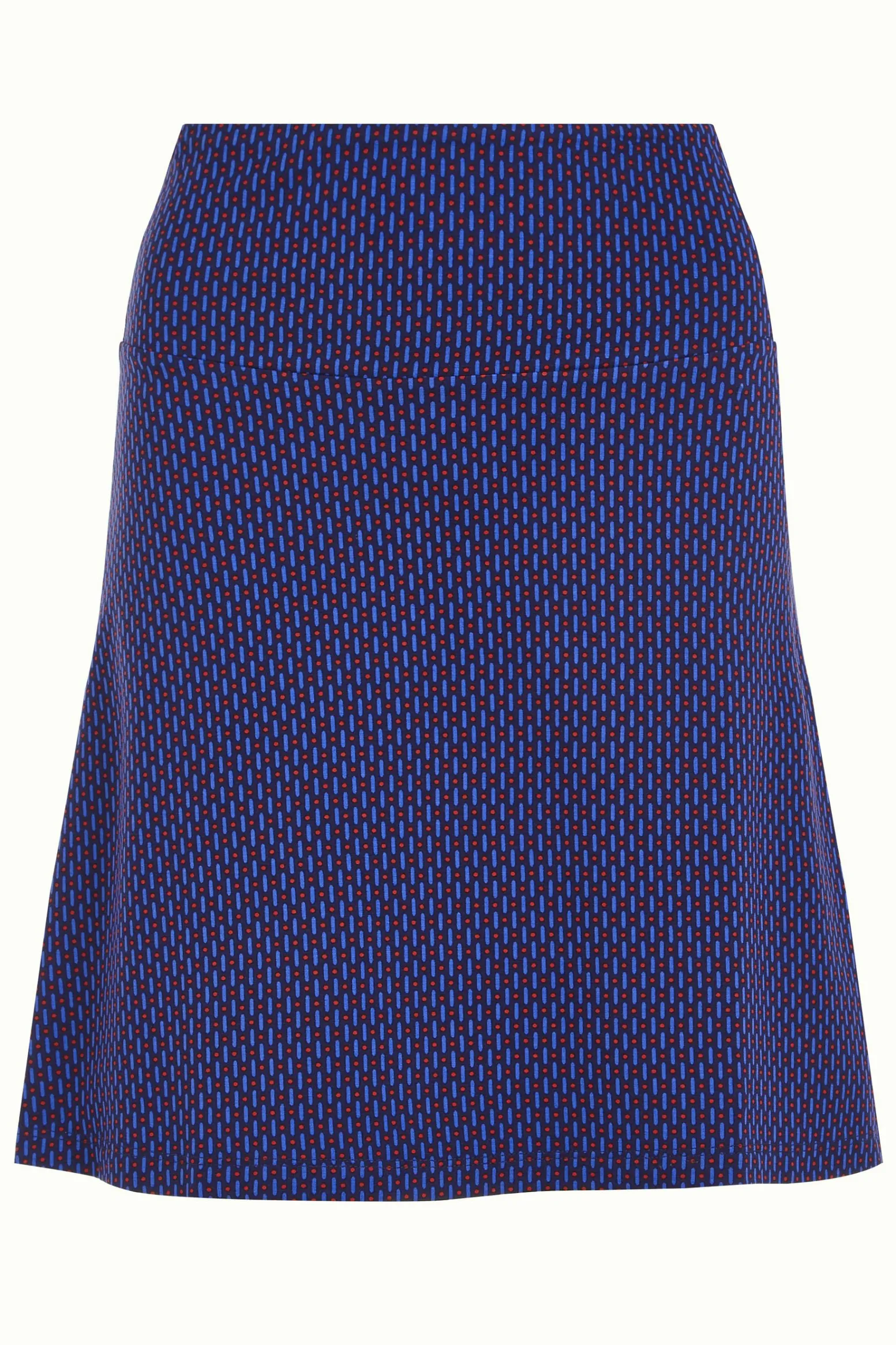 King Louie Rokken|Border Skirt Ditto Evening Blue