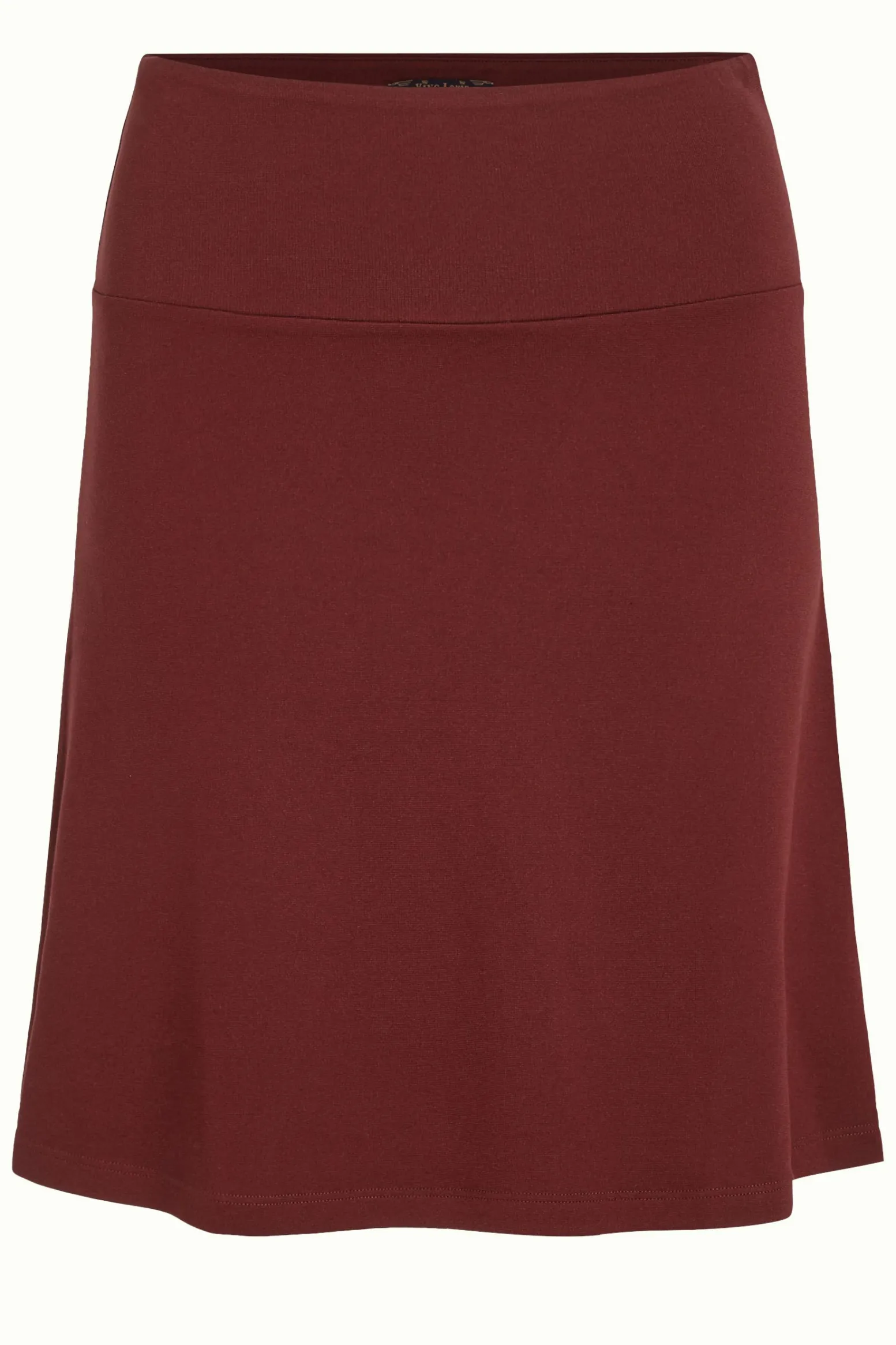 King Louie Rokken|Border Skirt Milano Uni Beet Red