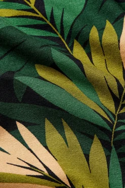 King Louie Rokken|Border Skirt Ornette Pine Green