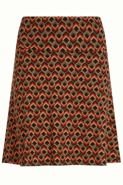King Louie Rokken|Border Skirt Quentin Black