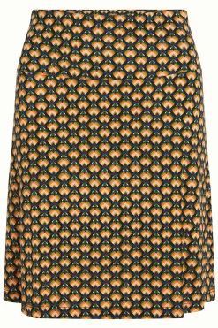King Louie Rokken|Border Skirt Valet Streeple Blue