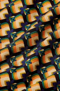 King Louie Rokken|Border Skirt Valet Streeple Blue