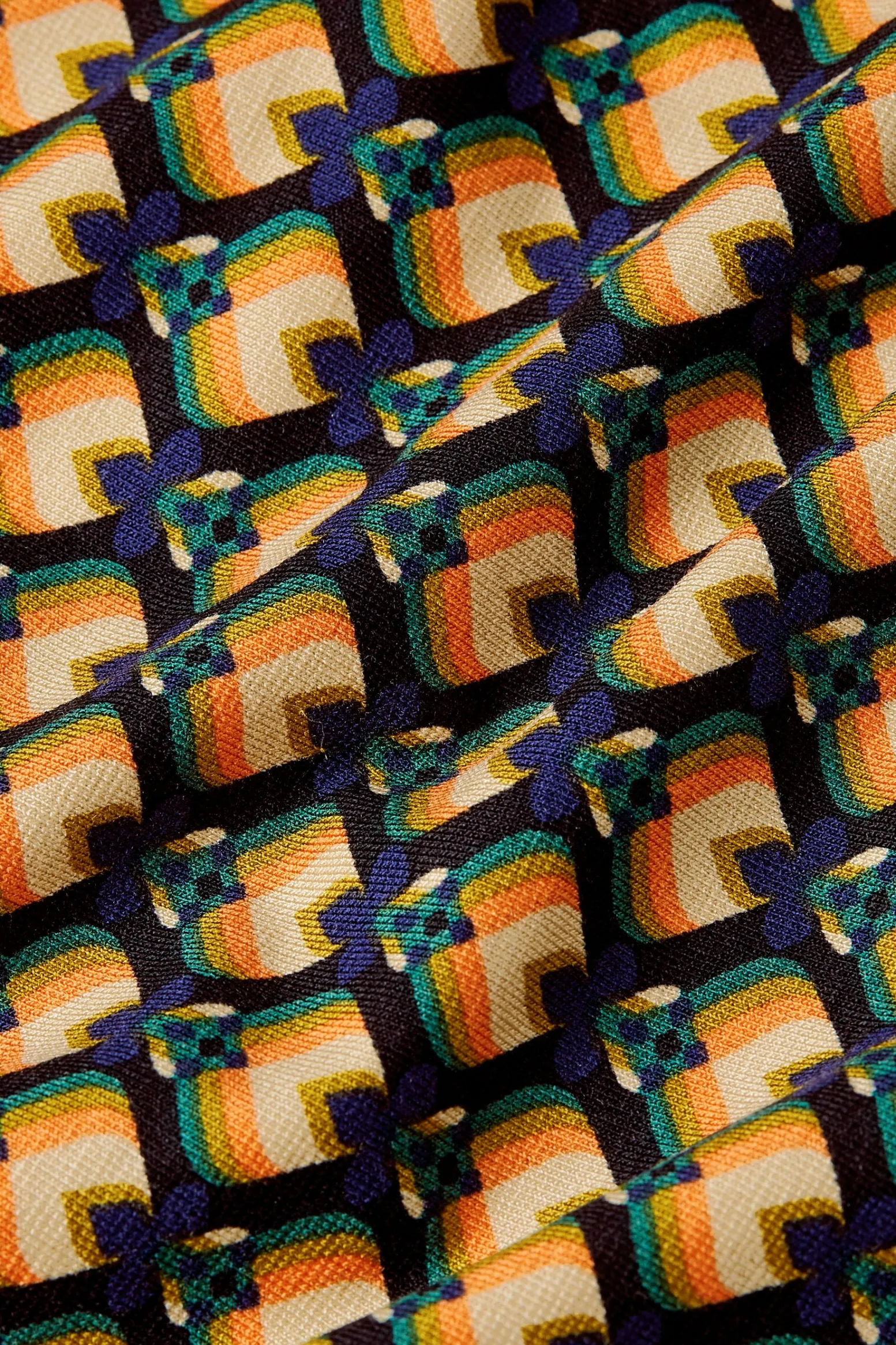 King Louie Rokken|Border Skirt Valet Streeple Blue