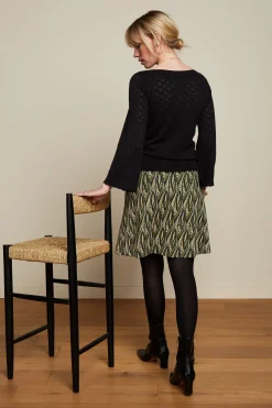 King Louie Rokken|Border Skirt Victory Blue