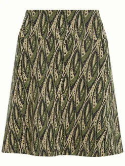 King Louie Rokken|Border Skirt Victory Blue