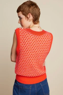 King Louie Tops & Shirts|Boxy Spencer Pop Popsicle Orange