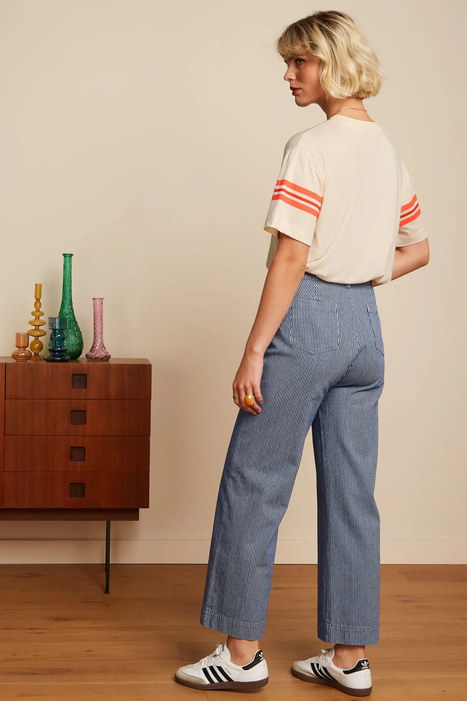 King Louie Tops & Shirts|Boxy Tee Cream
