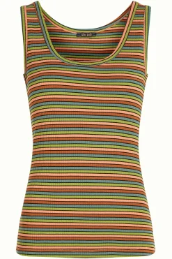 King Louie Tops & Shirts|Brigitta Camisole Cleo Stripe Black
